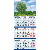 Квартальный календарь на 2025 год "Природа. Берёзка" КТ-25-153 (в упаковке)