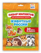 Набор магнитов для развивающих занятий "Животные России" МФ-004