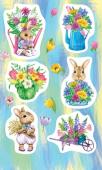 Наклейка "Весенние кролики" 0-11-716