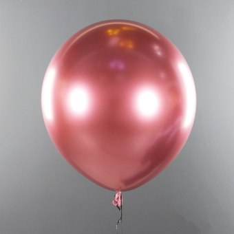 Воздушные шары хром "Розовый" 918028
