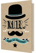 Мини-открытка "Mr." 2-70-1760