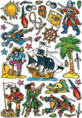 Набор оформительских наклеек "Пираты" 8-11-006