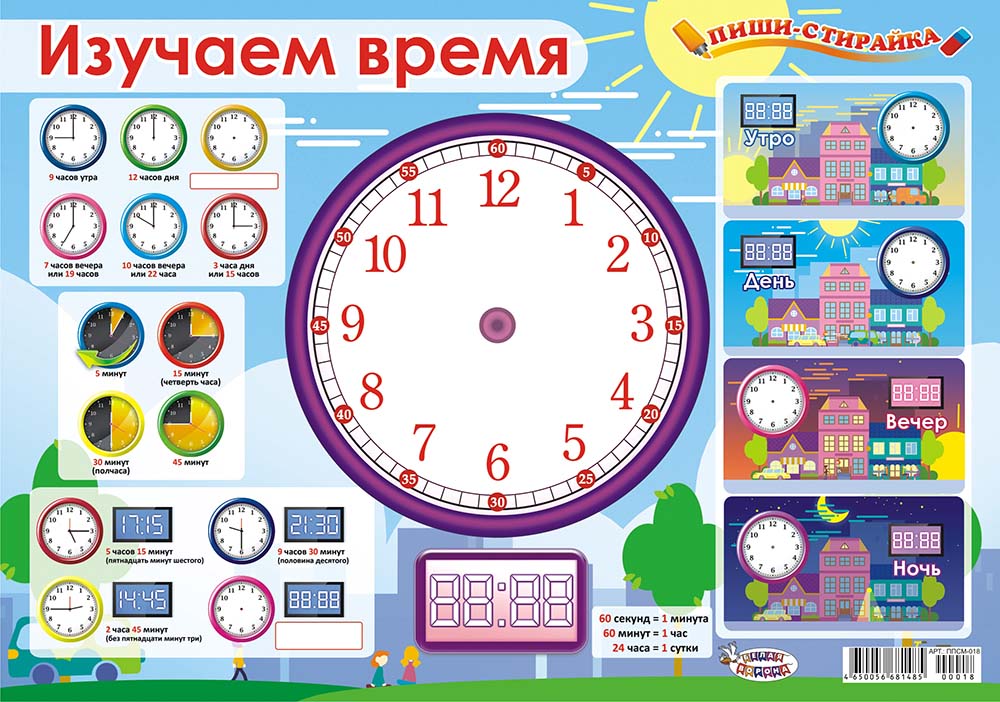 Определить модель часов. Часы обучающие для детей. Обучающие плакаты. Часы для изучения времени детям. Циферблат часов для детей.