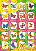 Светящиеся наклейки "Бабочки" НБС-145