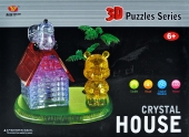 3D головоломка "Хрустальный дом" 3DKP-6934 (цвета в ассортименте) повышенная сложность