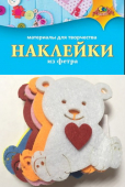 Наклейки из фетра "Мишка" С3369