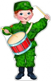 Вырубной плакат "Рядовой" Ф-8054