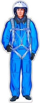 Вырубной плакат "Лётчик" Ф-9355