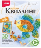 Набор для квиллинга "Радужная рыбка" Квл-018