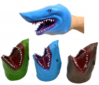 Игрушка на руку "Акула" арт.2680 (цвета в ассортименте)