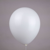 Воздушные шары пастель "Белый" Ч02440