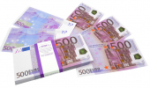Сувенирные купюры (100 шт.) "500 евро" SDP000040