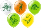 Воздушные шары шёлк "Динозавры" Ч35160