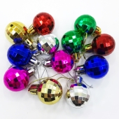 Набор новогодних шариков на елку (ассорти) Ч10479