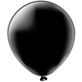 Воздушные шары пастель "Черный" Ч06582