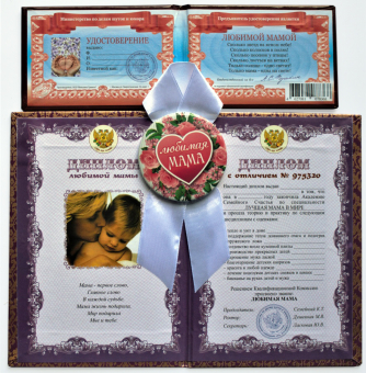 Подарочный сувенирный набор "Любимой маме" NDCM0000076
