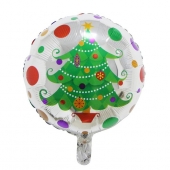 Фольгированный шар "Новогодняя елка" Ч00128
