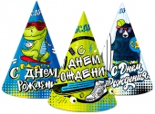 Праздничные колпаки "С ДР Teens" Ч42032