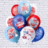 Новогодние воздушные шары "Чудес и подарков" Ч42777