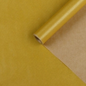 Подарочная крафт бумага в рулоне "Оливковая"