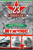 Открытка "23 февраля" 23-156-F