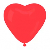 Воздушные шары "Сердце" красное Ч06504