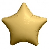 Фольгированный шар "Звезда" мистик золото 757284