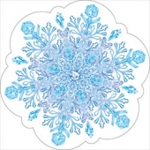 Украшение на скотче "Снежинка" 88.429