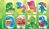 Детские наклейки "Динозавры" НК-1653