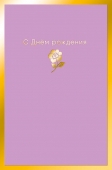 Открытка "С Днём Рождения" 0164.497