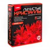 Набор "Выращиваем цветные кристаллы" (красные) Лк-001