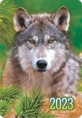 Карманный календарь на 2023 год "Дикие животные" КГ-23-450