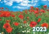 Карманный календарь на 2023 год "Полевые цветы" КГ-23-535