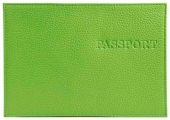 Обложка для паспорта "PASSPORT" салатовый арт.1,01гр-ФЛОТЕР-229
