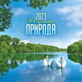 МАЛЫЙ перекидной настенный календарь на скрепке на 2023 год "Природа" МПК-23-010