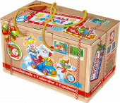 Новогодняя коробка для конфет и подарков "Посылка" МГК2210