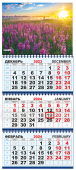 Квартальный календарь на 2024 год "Полевые цветы" КТ-24-177