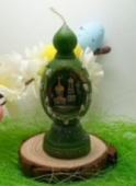 Пасхальная свеча "Яйцо с храмом" ЯХ-02