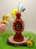 Пасхальная свеча "Яйцо с храмом" ЯХ-01