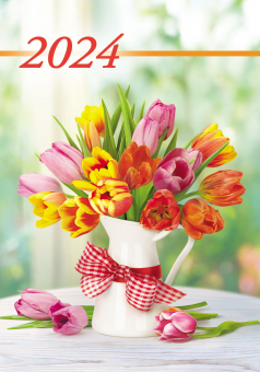 Карманный календарь 2024 "Цветы" КГ-24-533
