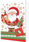 Мини-открытка "Дед Мороз" 2-70-5397
