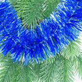 Синяя мишура для новогодней ёлки арт.кд51805син