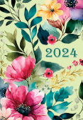 Карманный календарь 2024 "Цветы" КГ-24-910