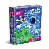 Набор для опытов "Выращиваем кристаллы: зелёный астероид" Кики (kiki) LUK-002