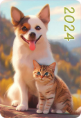 Карманный календарь 2024 "Котята и щенки" КГ-24-914