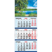 Квартальный календарь на 2025 год "Природа. Летняя нега" КТ-25-154 (в упаковке)