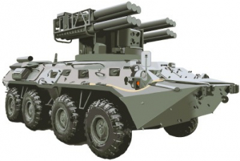 Плакат "Военная техника. ЗРК Сосна" Ф-15585