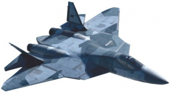 Плакат "Военная техника. Самолёт СУ-57" Ф-15655
