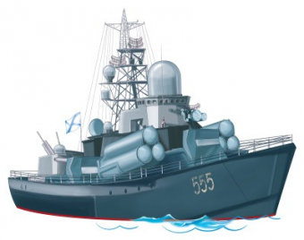 Плакат "Корабль" ФМ1-15499