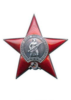 Наклейка "Орден Красной звезды" ШН-8256